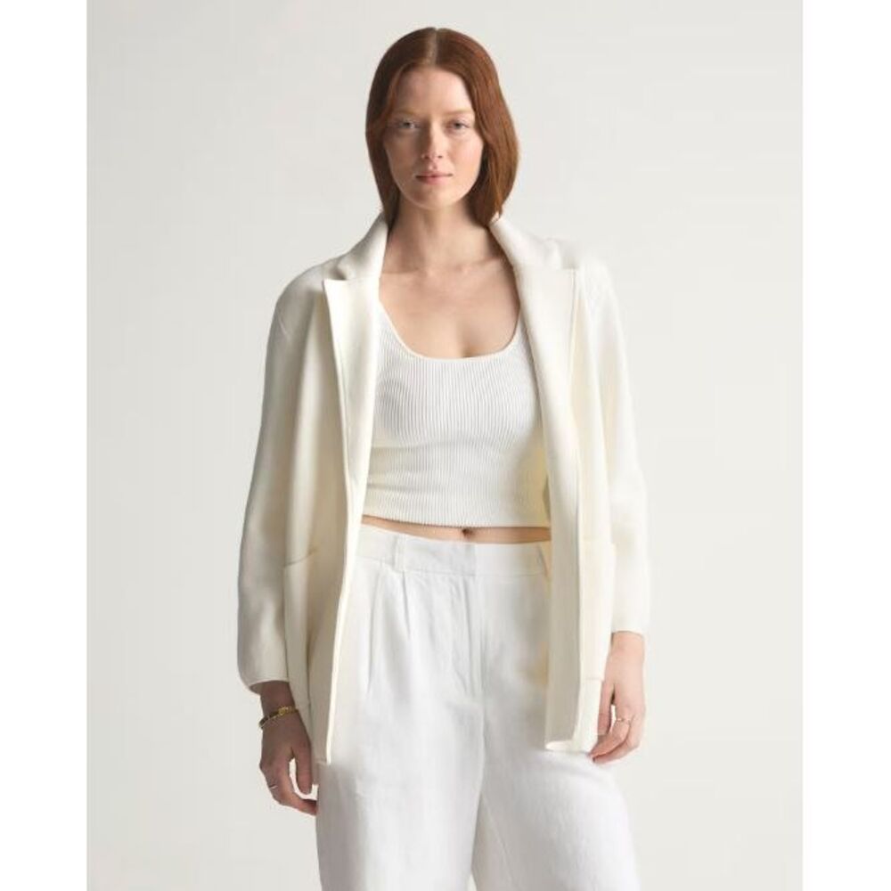 Quince Women's Ivory Blazer
